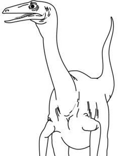 Coelophysis Coloring Pages 6