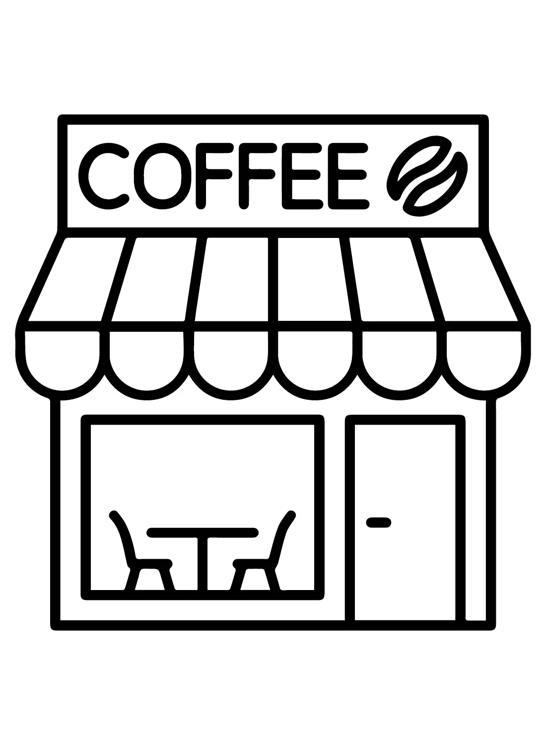 Coffee Coloring Pages 12