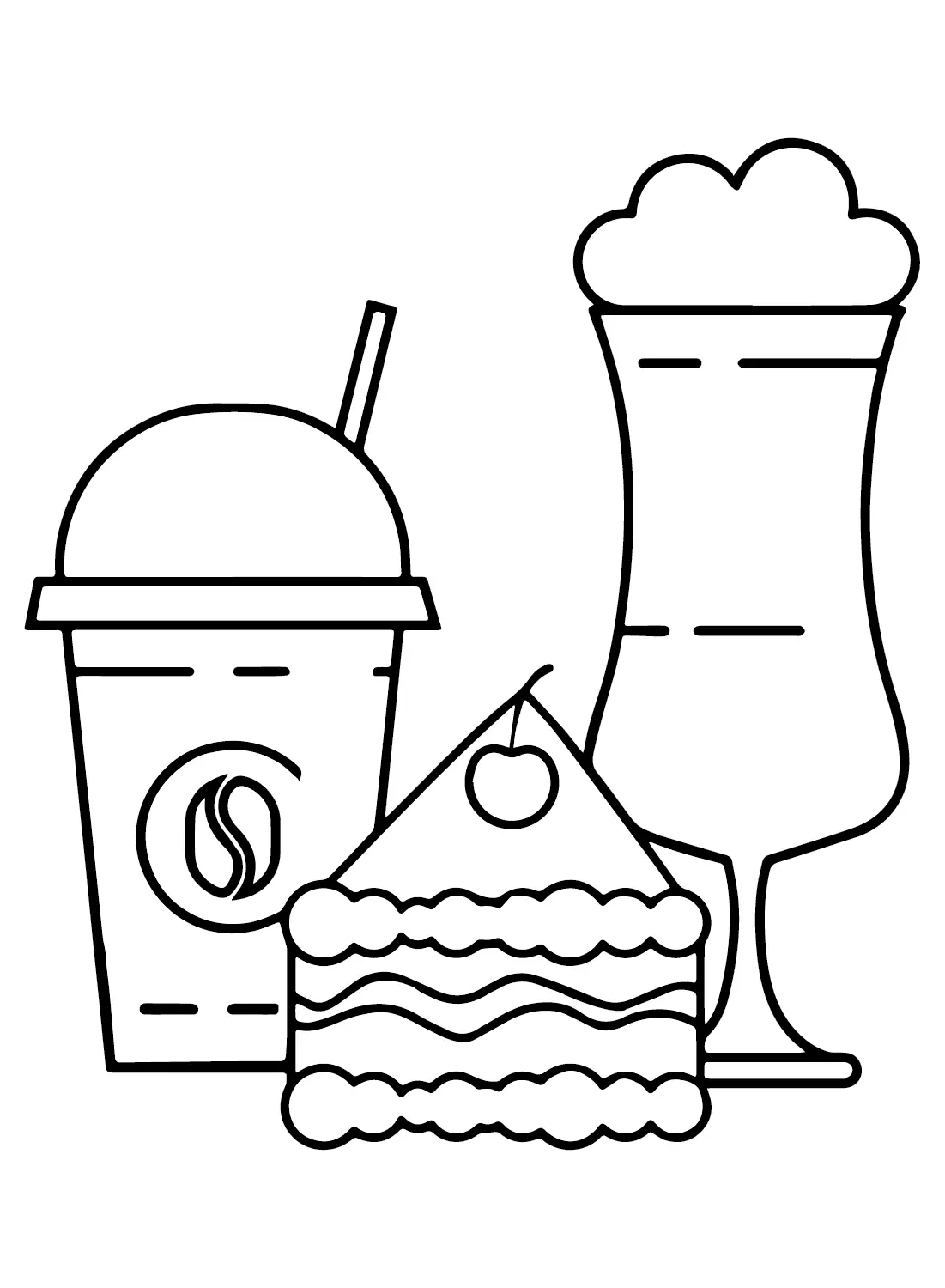 Coffee Coloring Pages 32