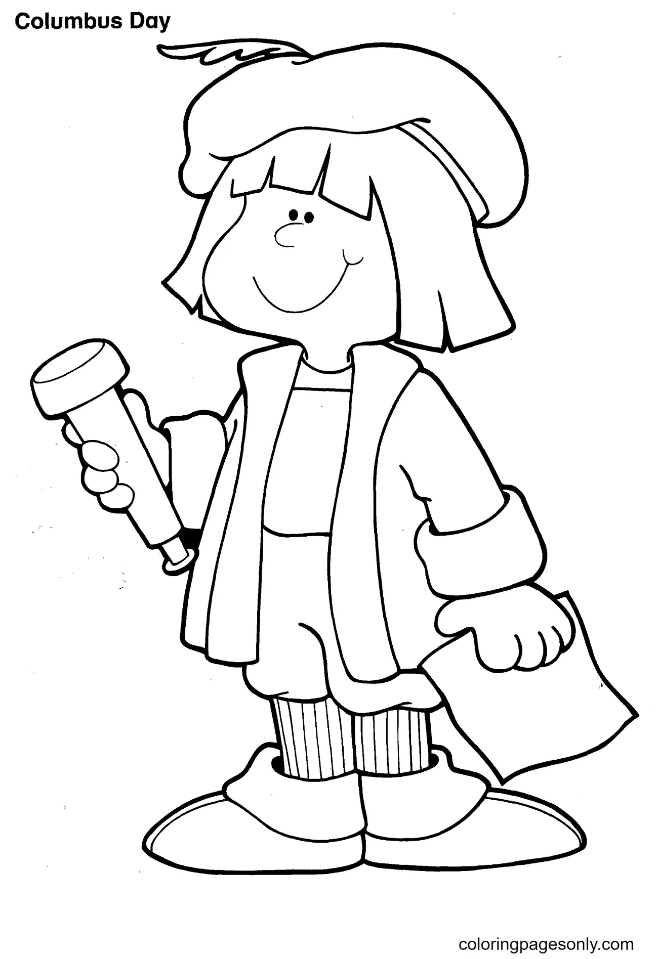 Columbus Day Coloring Pages 13