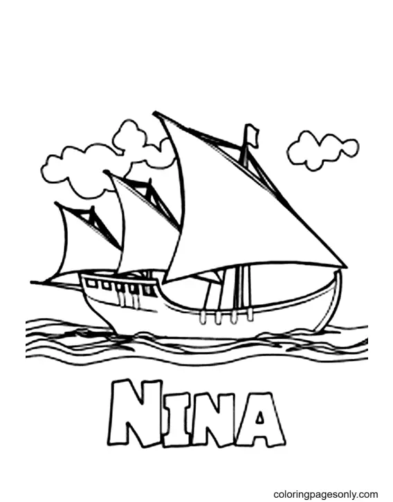 Columbus Day Coloring Pages 40