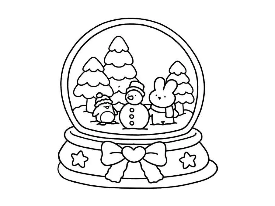 Pginas para colorear de Comfy Days 14