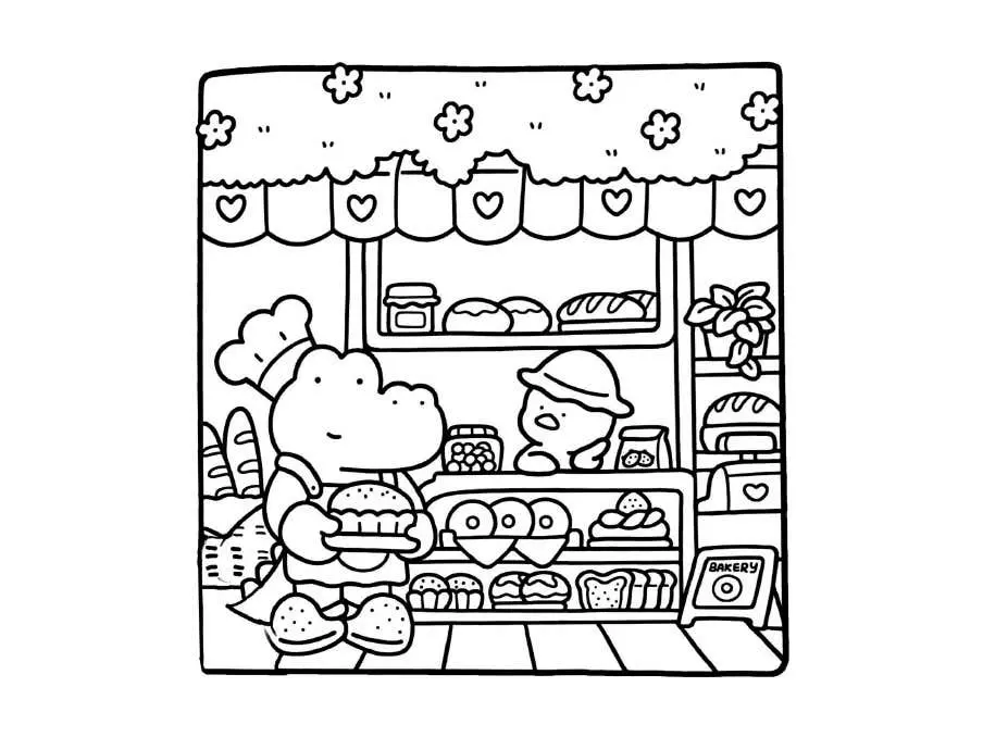 Pginas para colorear de Comfy Days 29