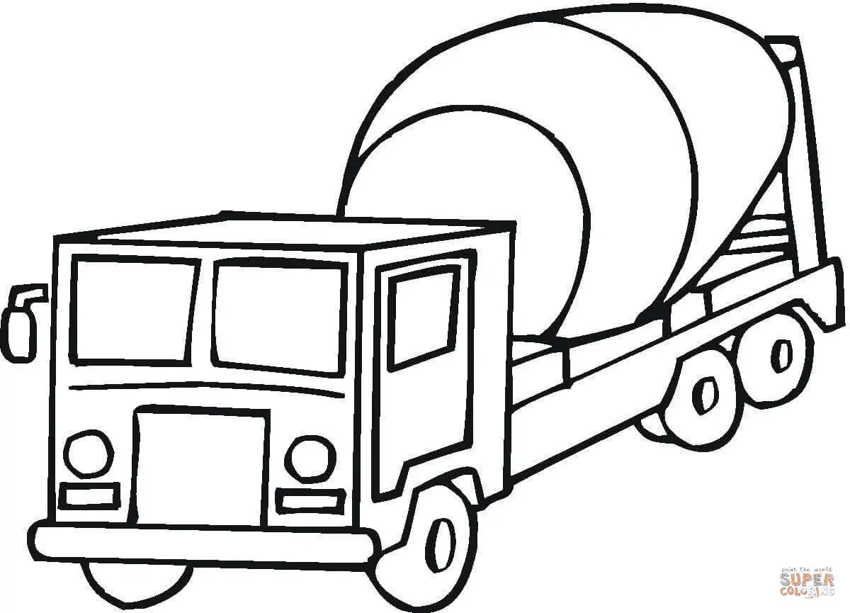 Desenhos de Construcao Para Colorir 12