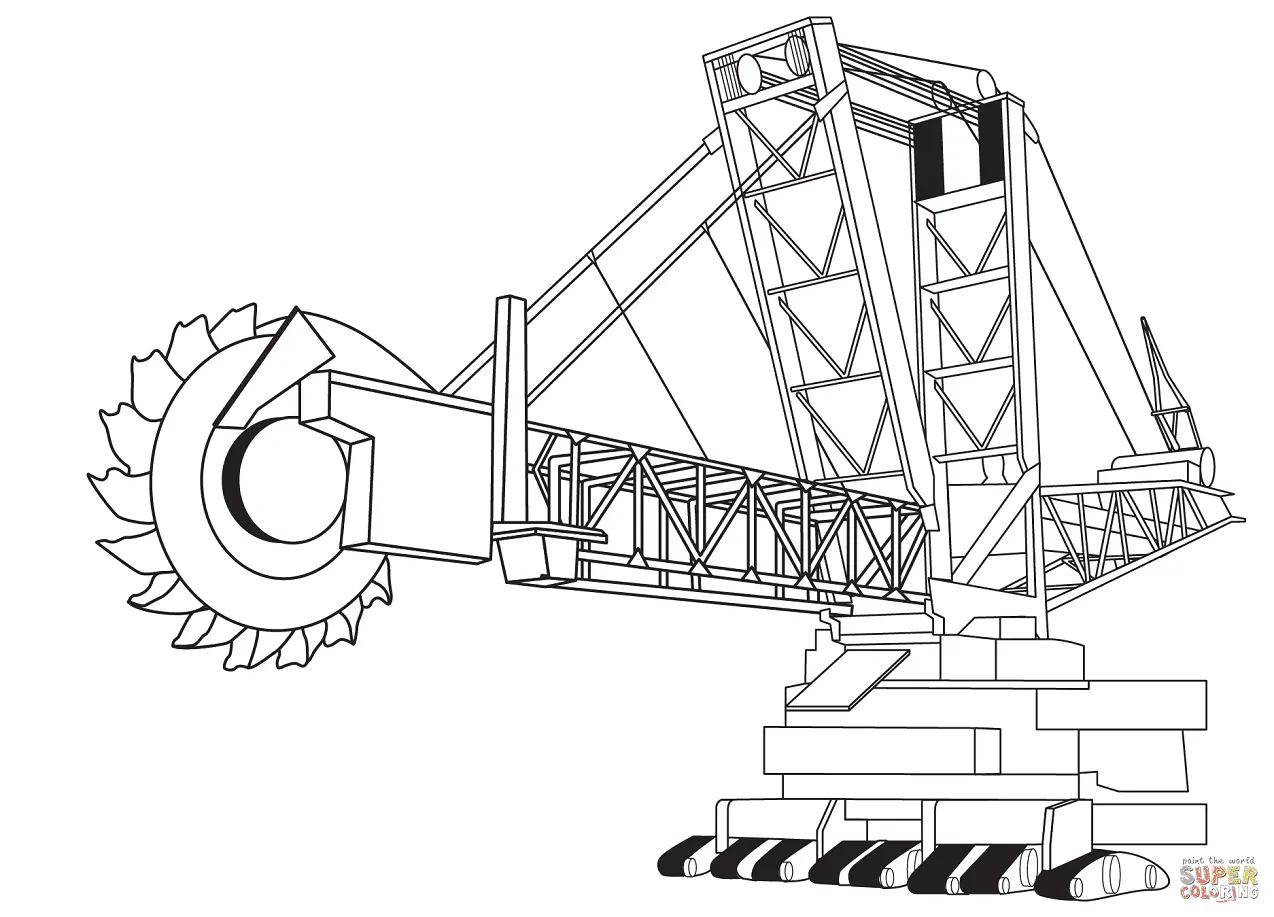 Desenhos de Construcao Para Colorir 14