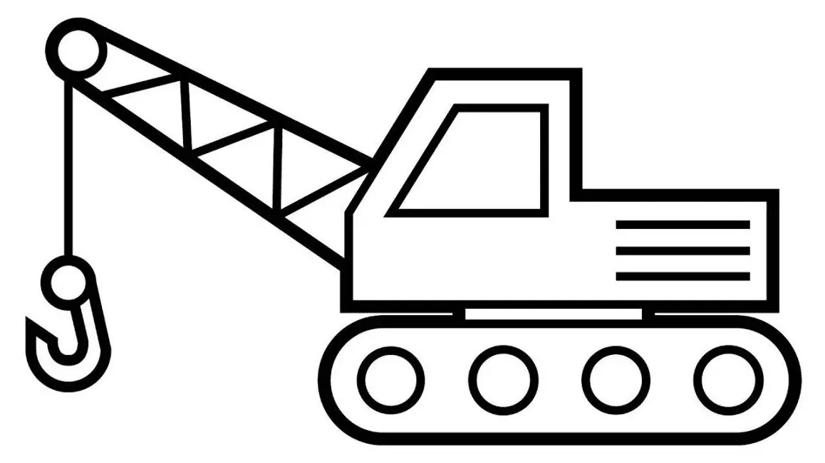 Desenhos de Construcao Para Colorir 2