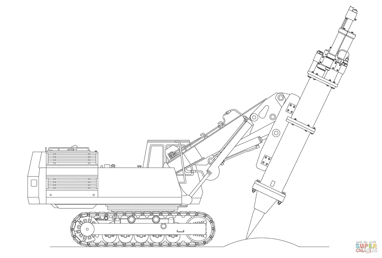 Desenhos de Construcao Para Colorir 21