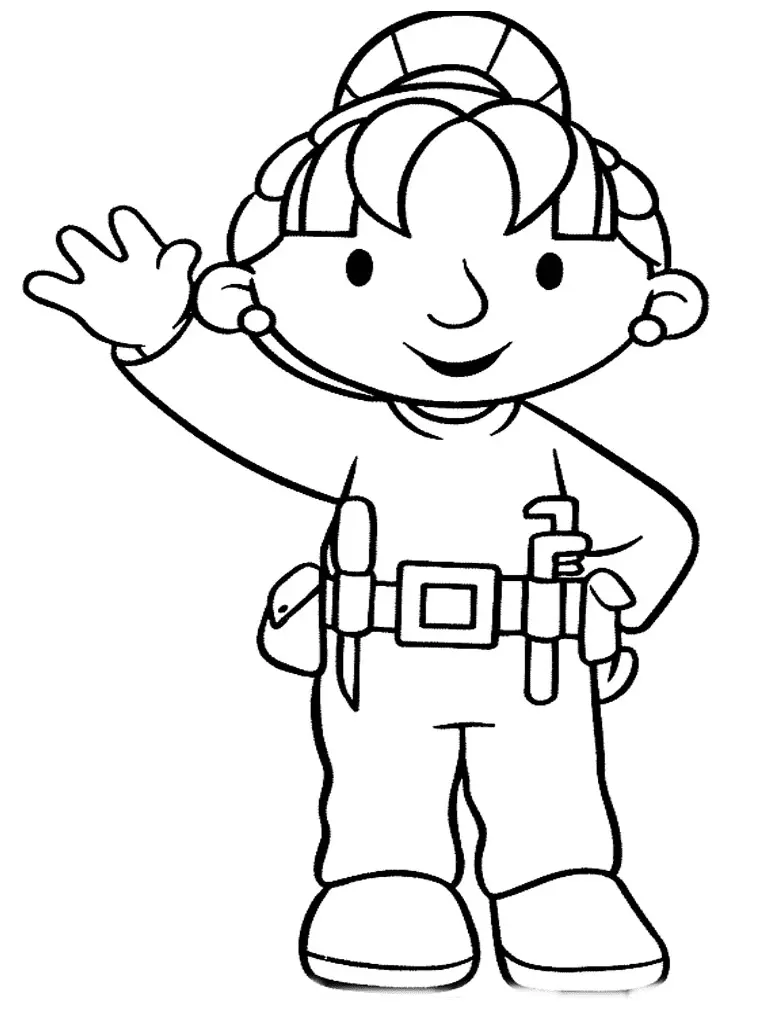 Desenhos de Construcao Para Colorir 31