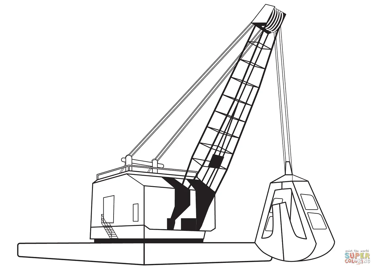 Desenhos de Construcao Para Colorir 54