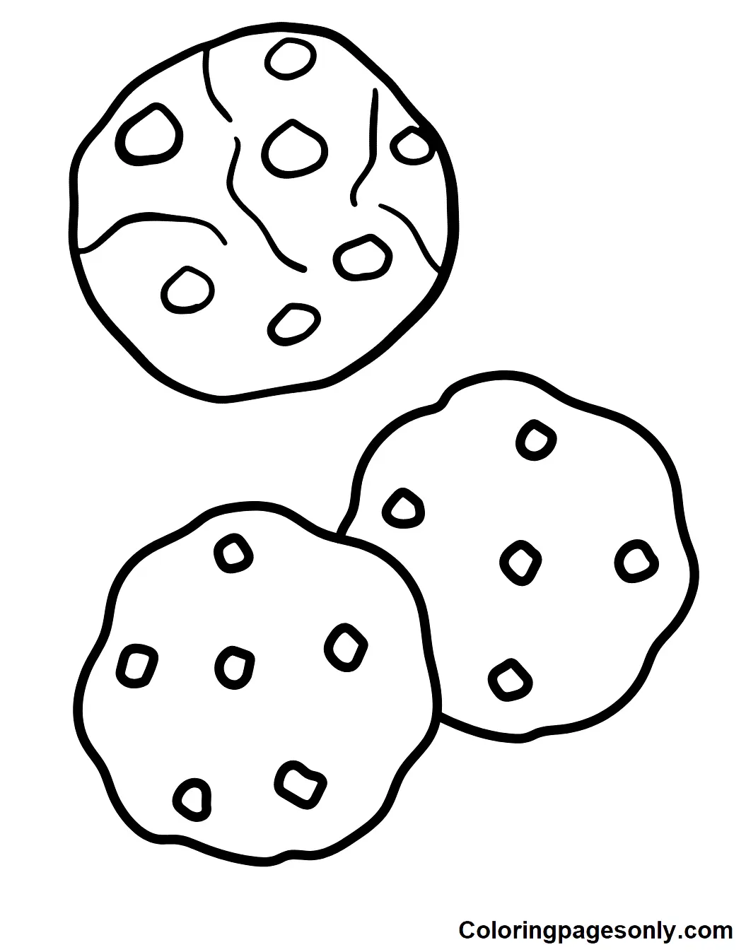 Cookie Coloring Pages 12