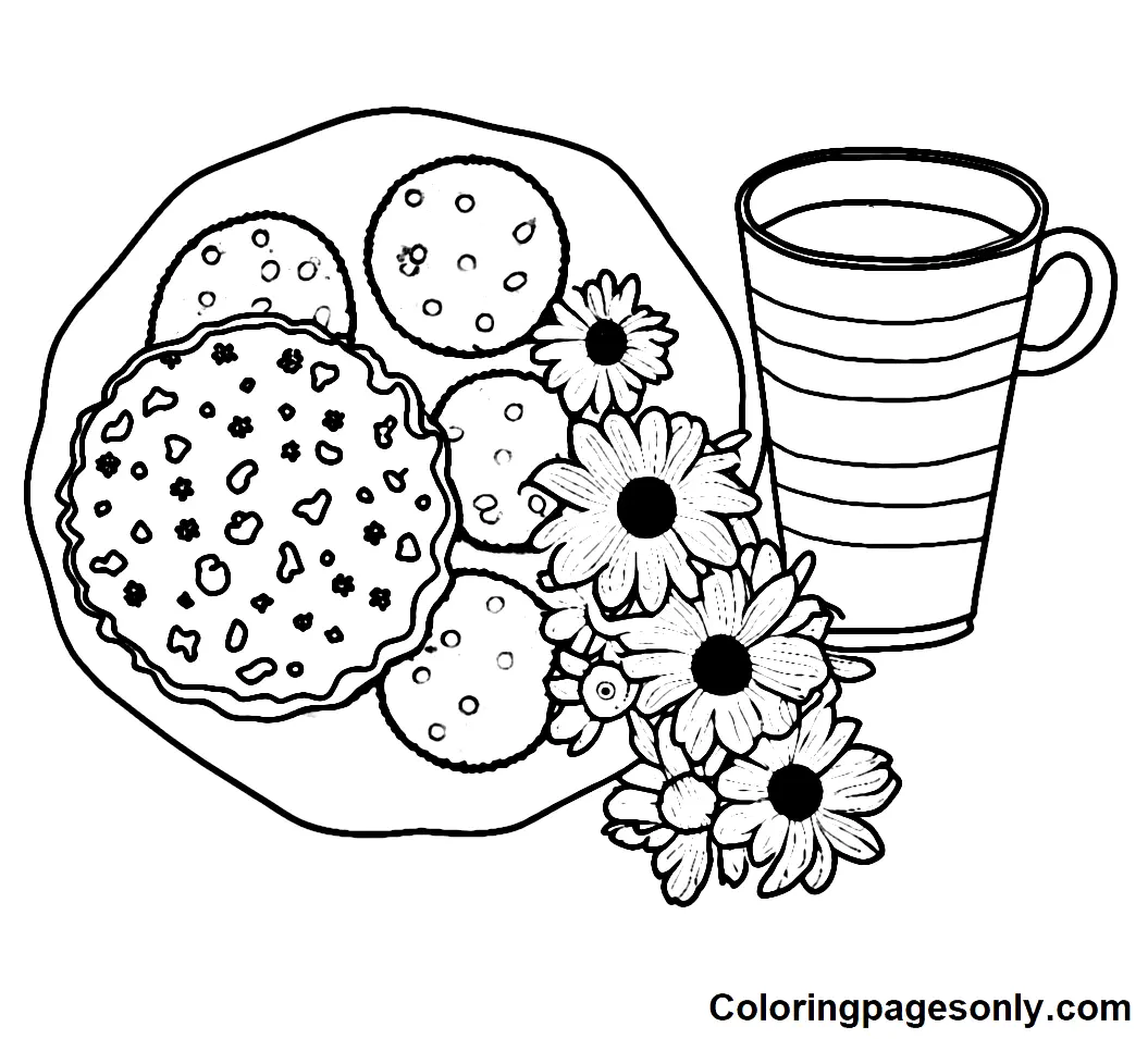 Cookie Coloring Pages 14