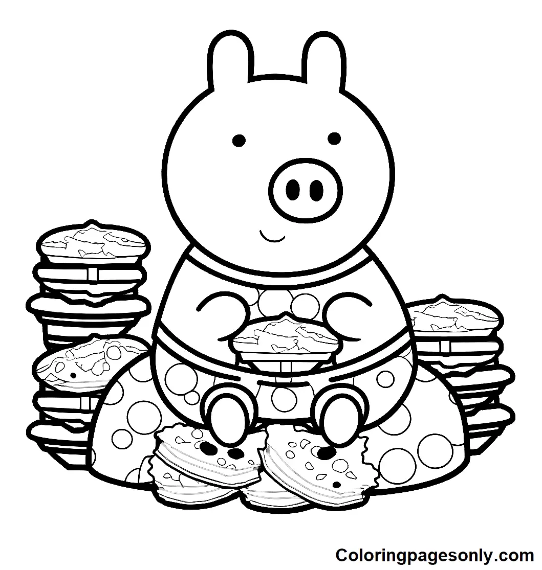 Cookie Coloring Pages 20