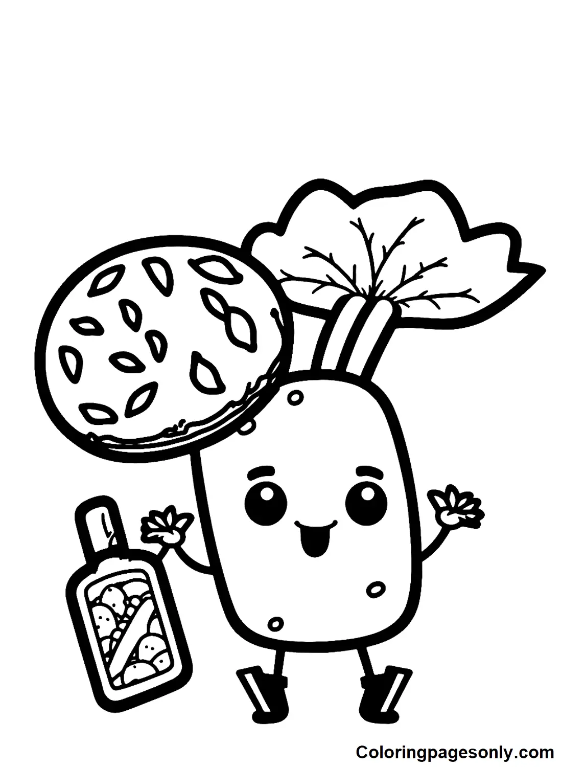 Cookie Coloring Pages 23