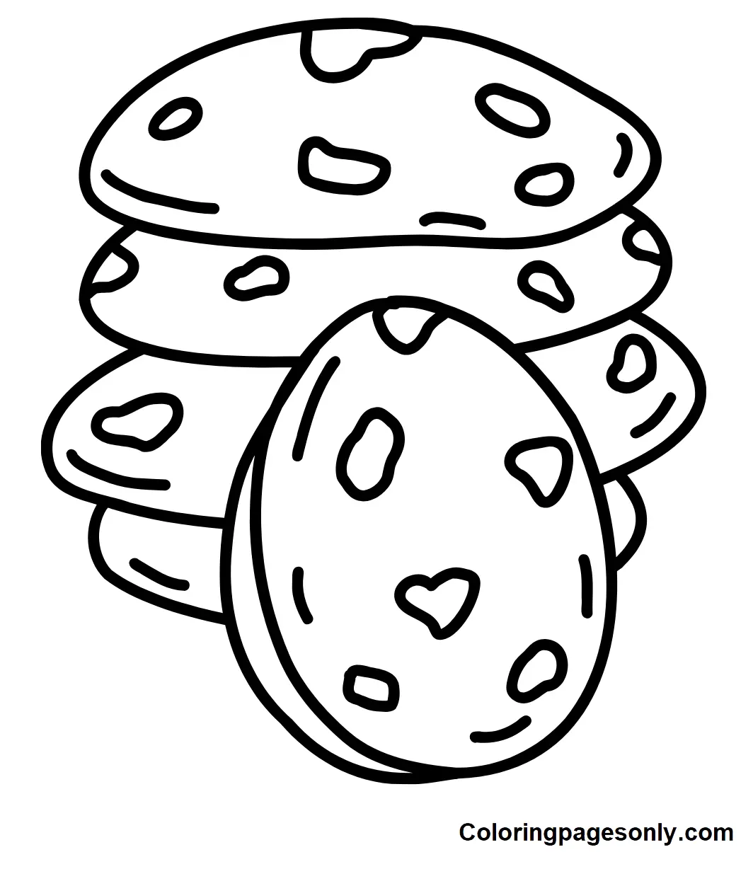 Cookie Coloring Pages 24