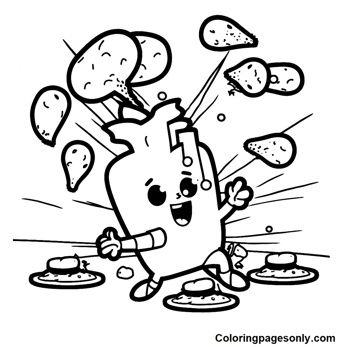 Cookie Coloring Pages 26