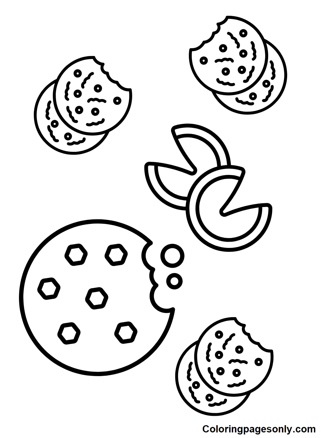 Cookie Coloring Pages 27
