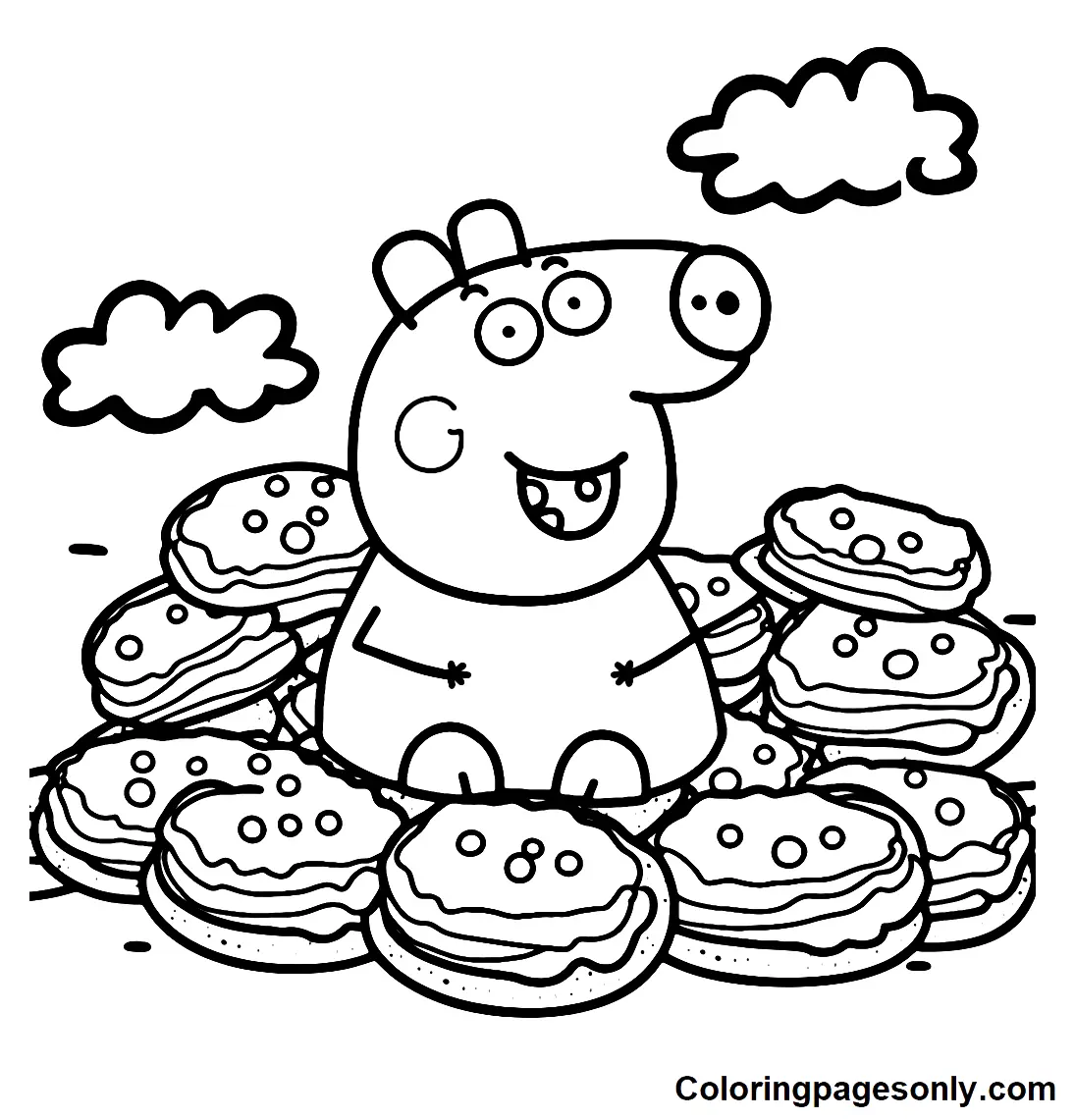 Cookie Coloring Pages 28