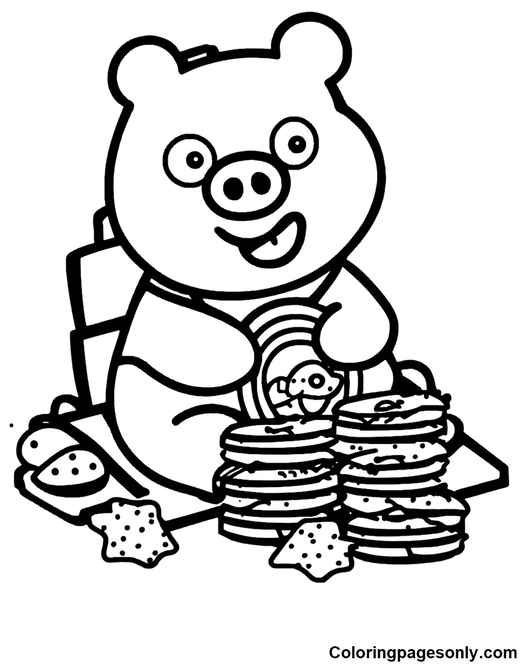 Cookie Coloring Pages 31