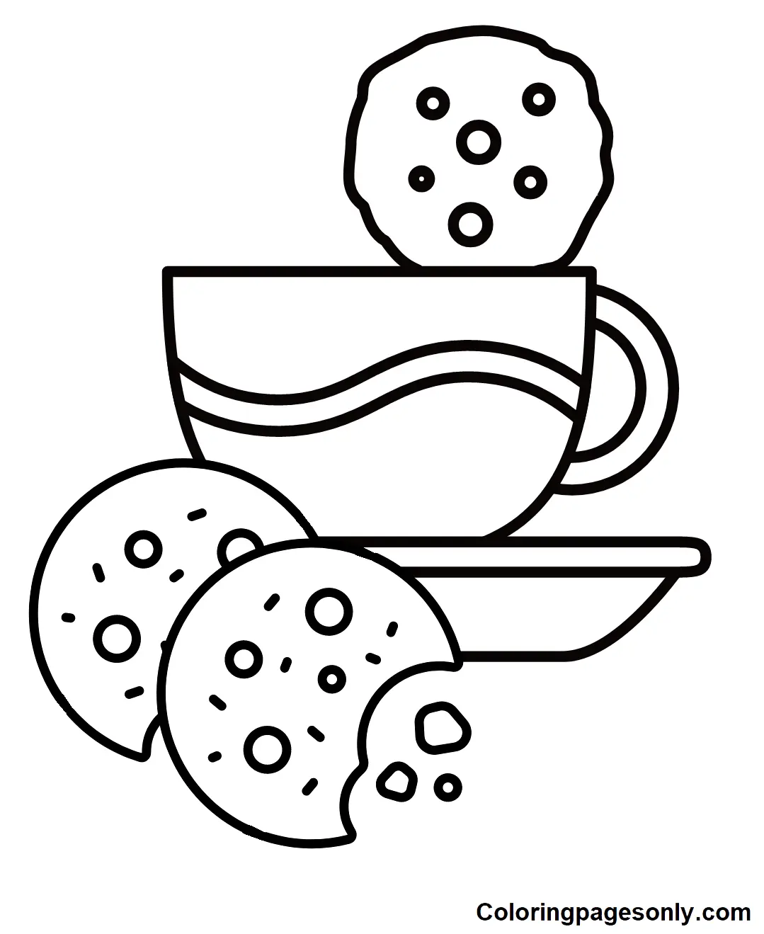 Cookie Coloring Pages 34