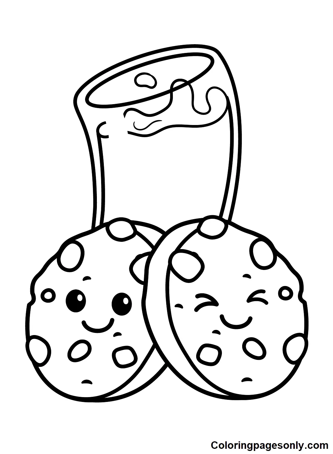Cookie Coloring Pages 7
