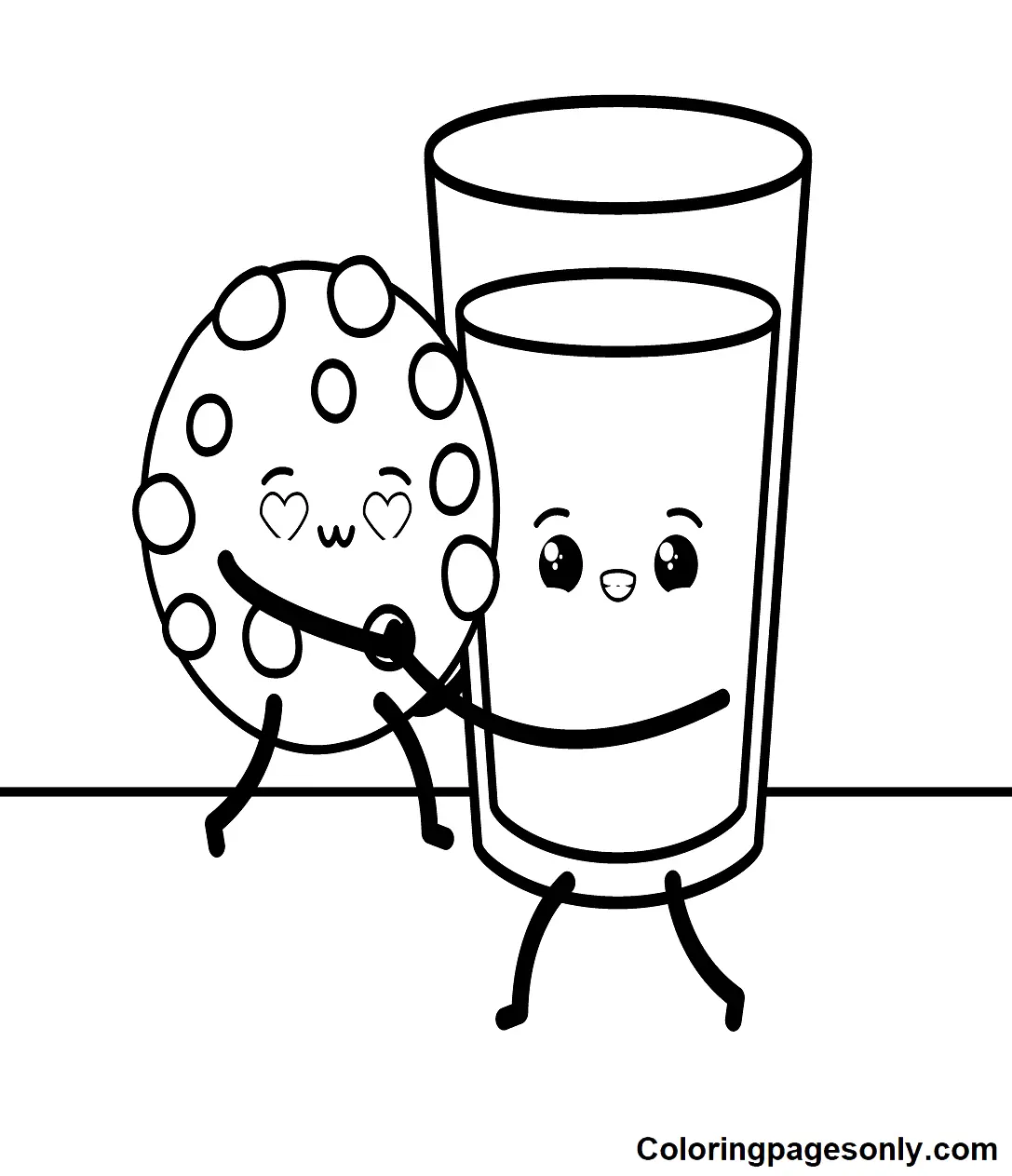 Cookie Coloring Pages 9