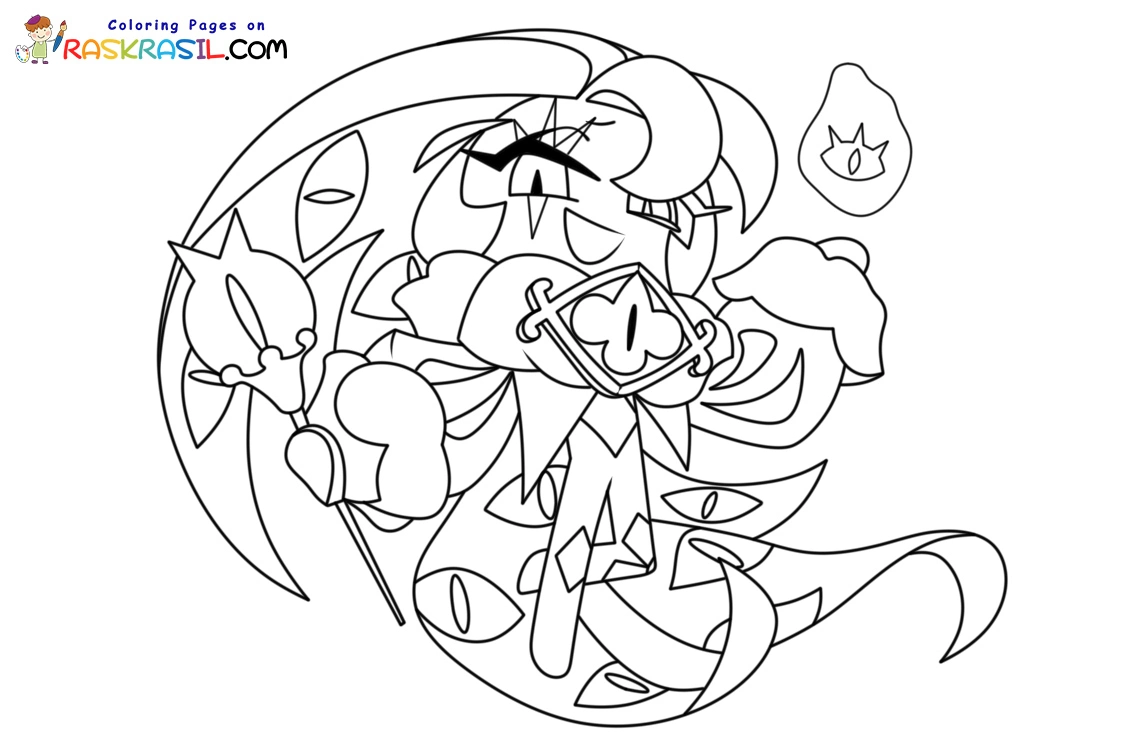 Cookie Run Coloring Pages 1