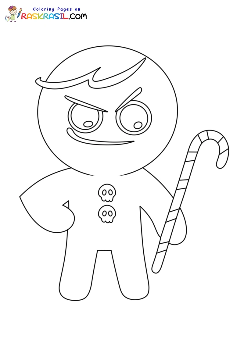 Cookie Run Coloring Pages 10