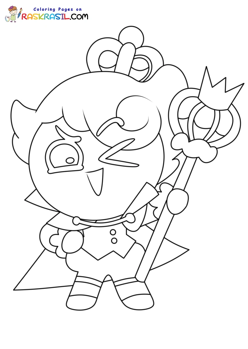 Cookie Run Coloring Pages 11