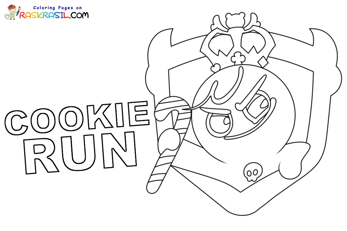 Cookie Run Coloring Pages 12