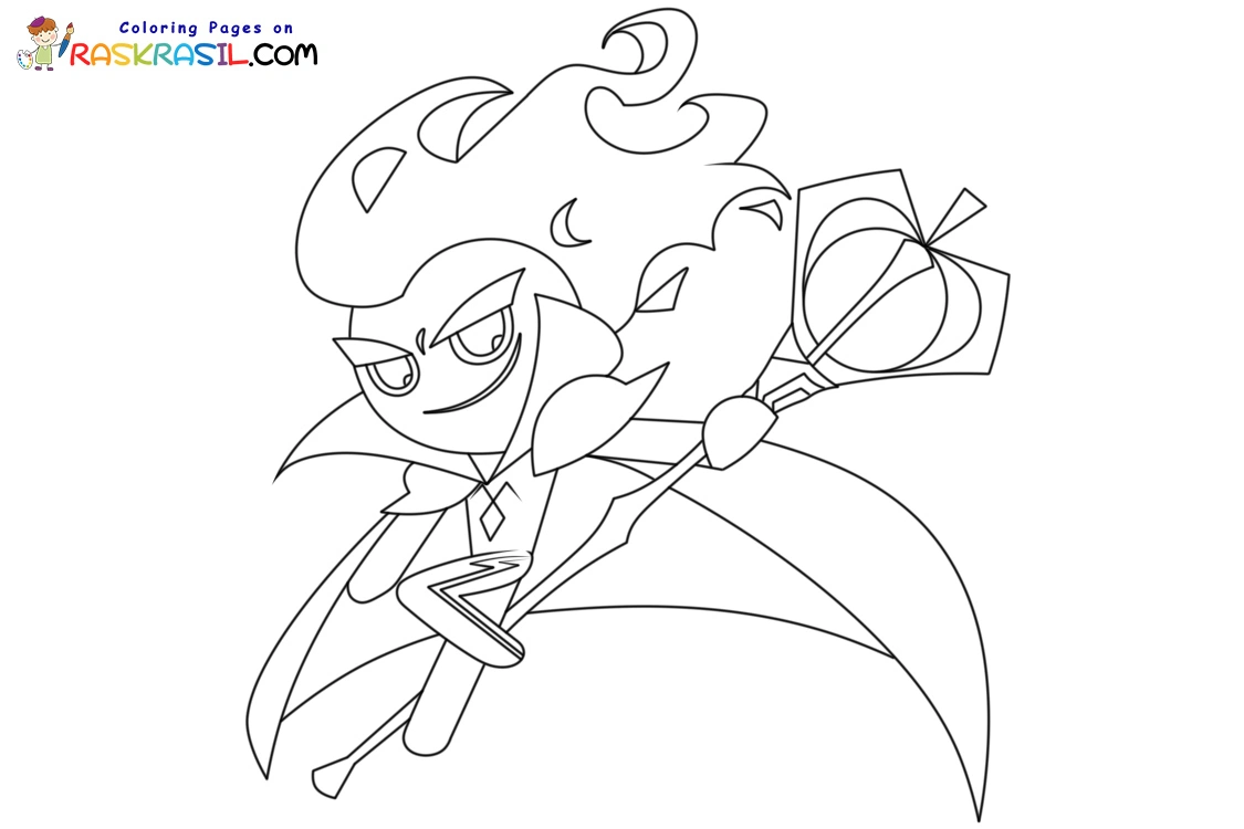 Cookie Run Coloring Pages 14