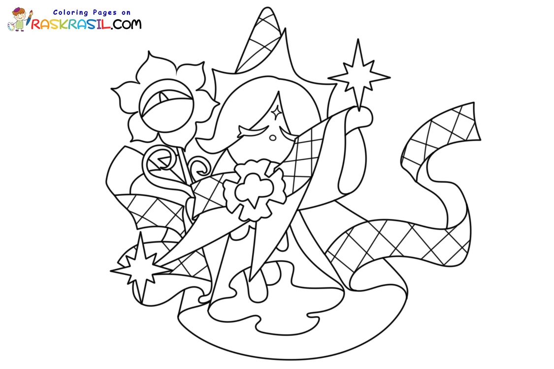 Cookie Run Coloring Pages 16
