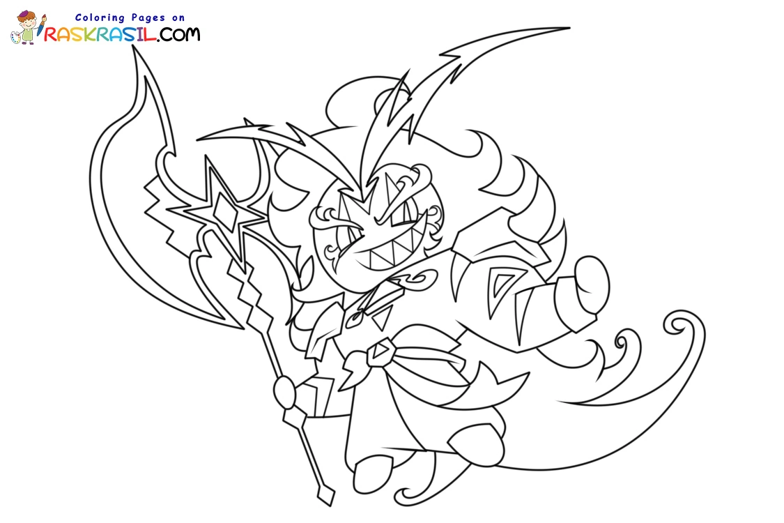 Cookie Run Coloring Pages 17