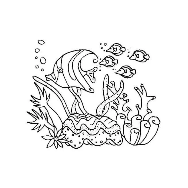 Arrecifes De Coral Para Colorear 42
