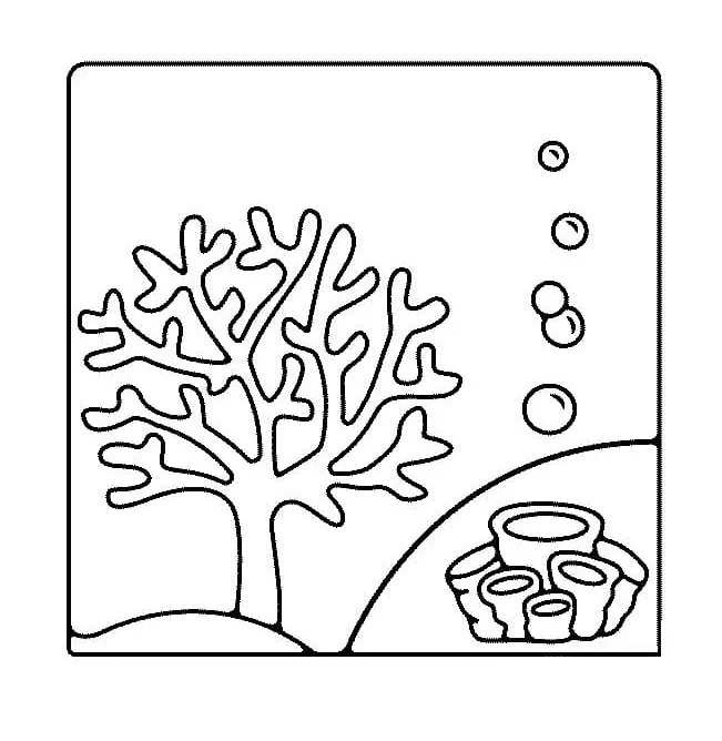 Arrecifes De Coral Para Colorear 47