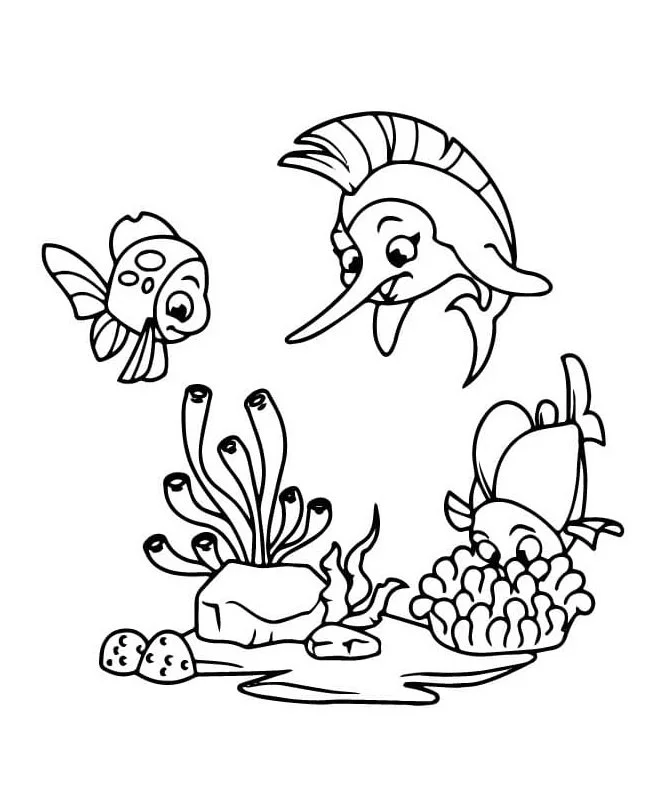 Arrecifes De Coral Para Colorear 54