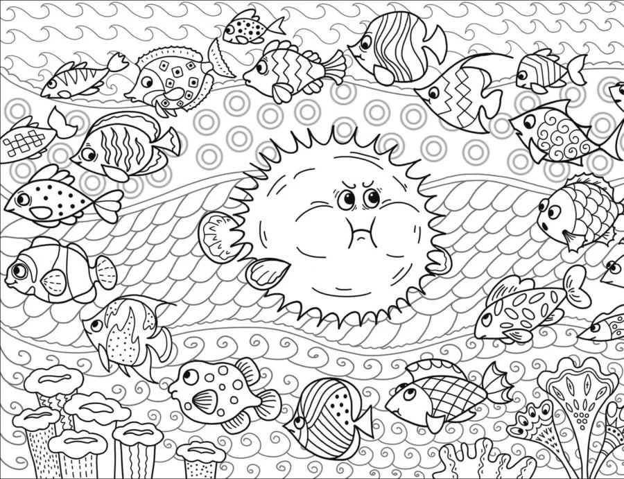 Arrecifes De Coral Para Colorear 74