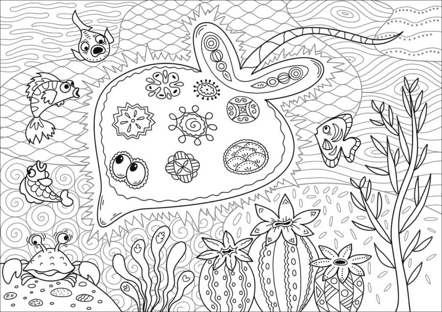 Arrecifes De Coral Para Colorear 78