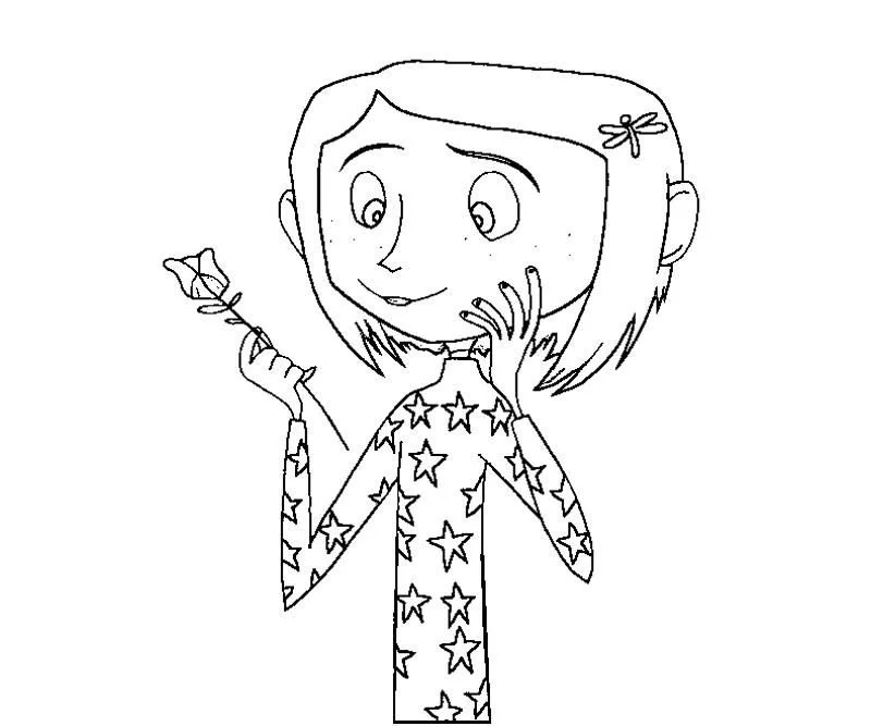 Desenhos de Coraline Para Colorir 1