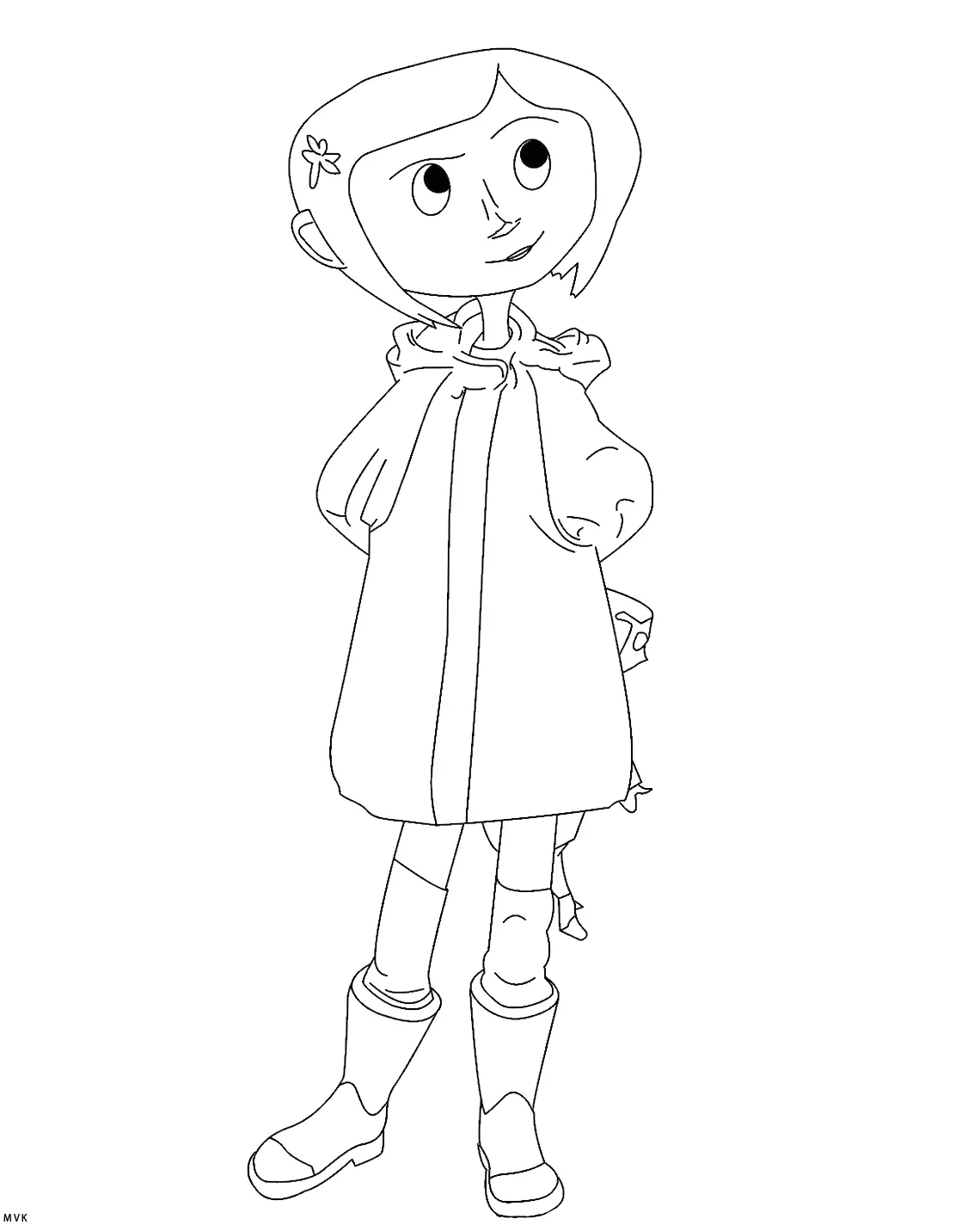 Desenhos de Coraline Para Colorir 15