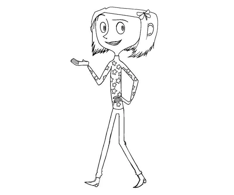 Desenhos de Coraline Para Colorir 18