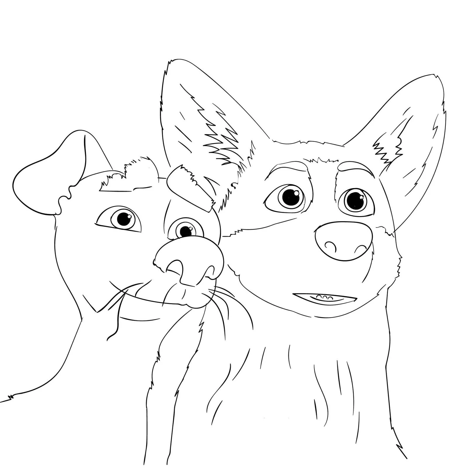 Corgi Coloring Pages 60