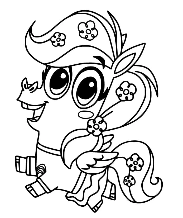Corn Y Peg Para Colorear