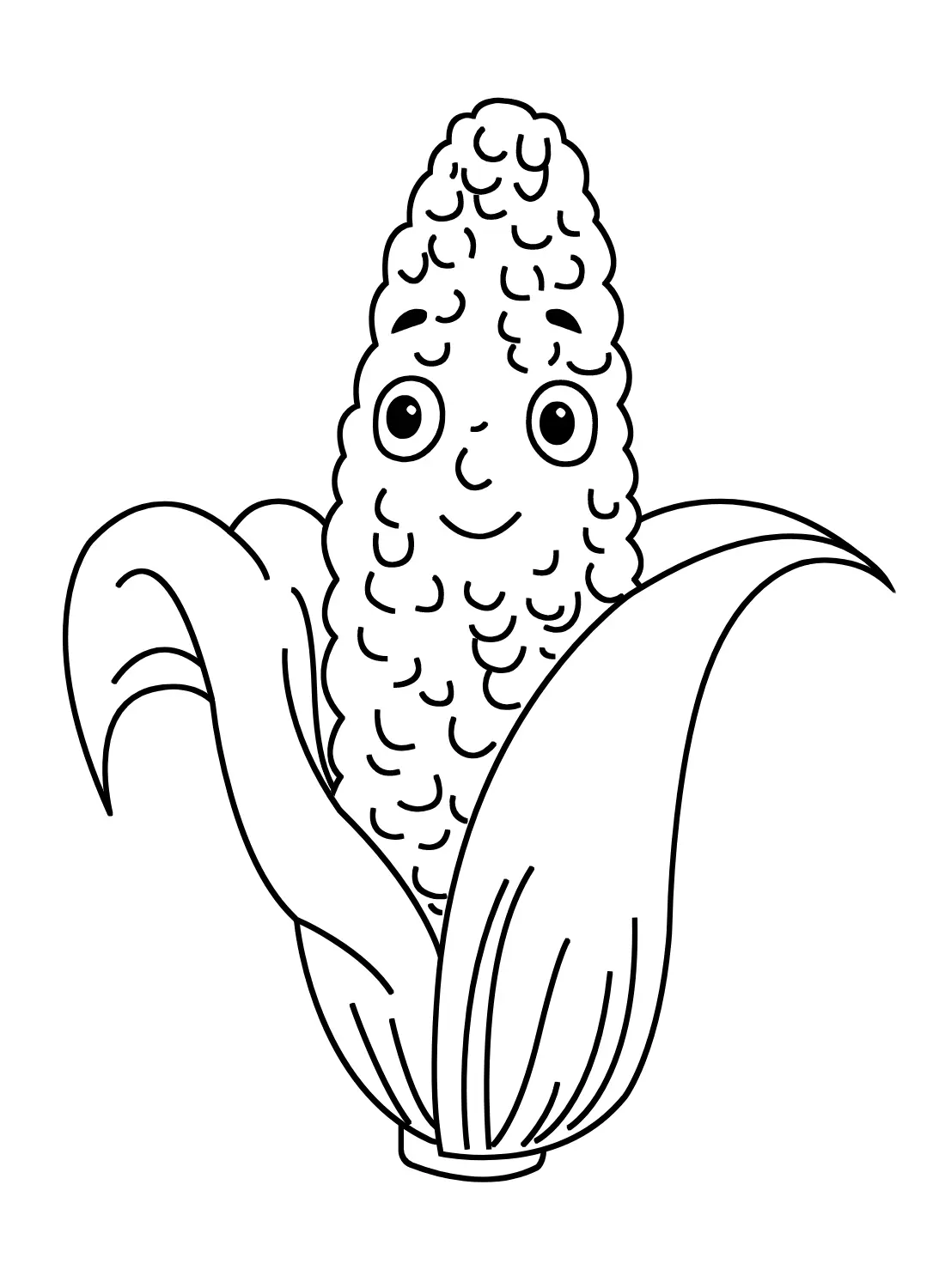 Desenhos de Milho Para Colorir 11