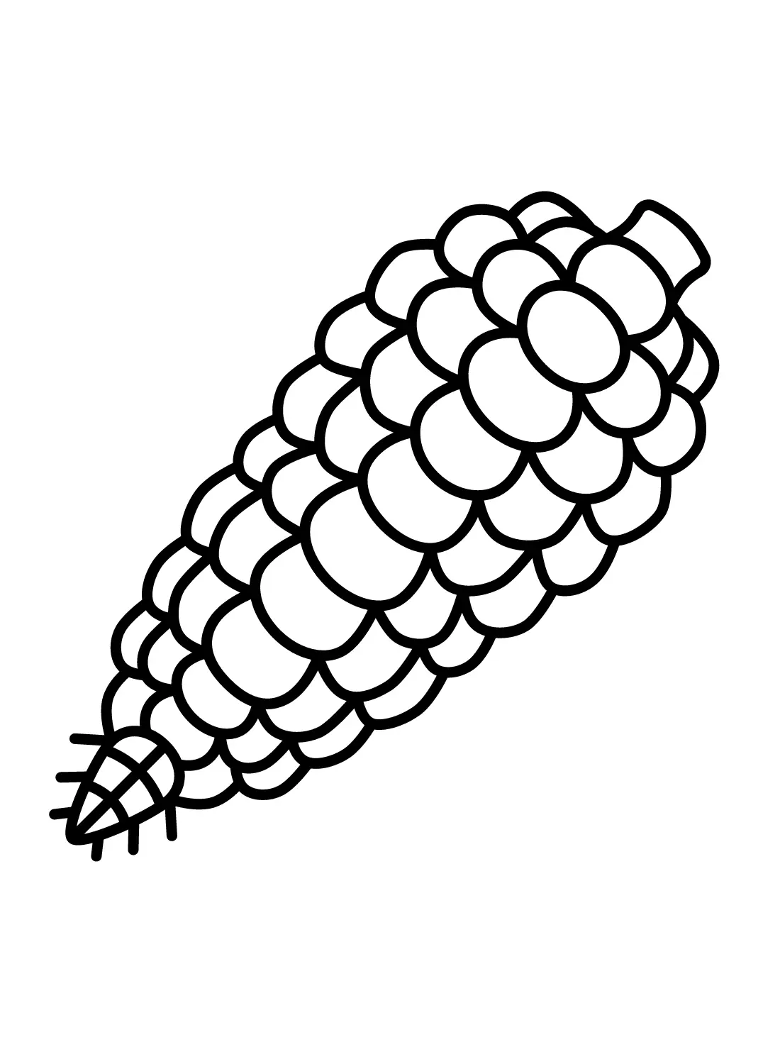 Desenhos de Milho Para Colorir 29