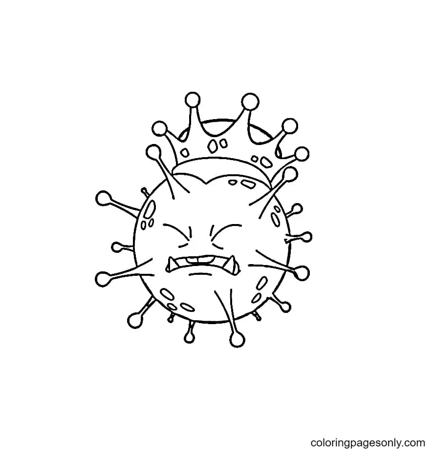 Coronavirus Covid 19 Para Colorear 40