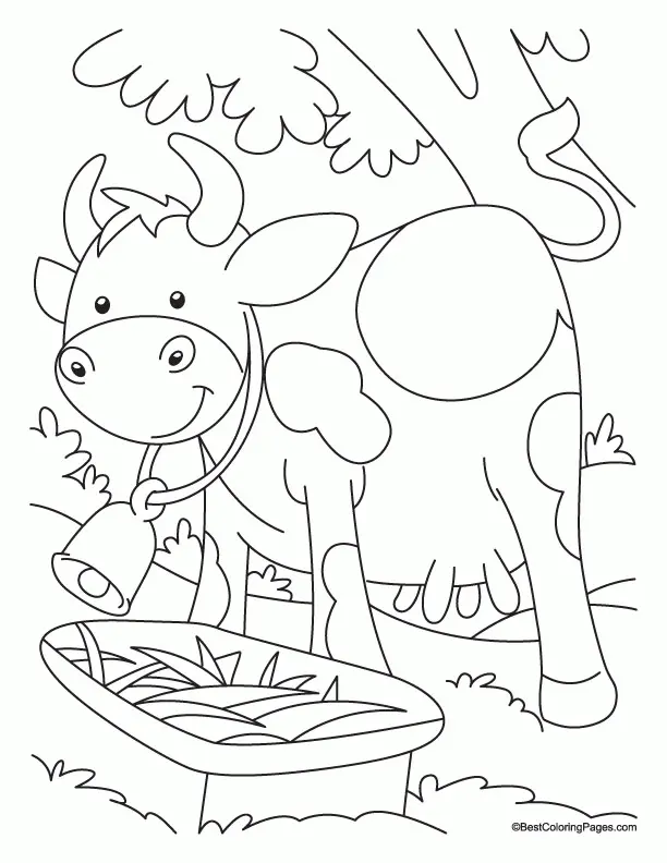 Desenhos de Cow Para Colorir 19