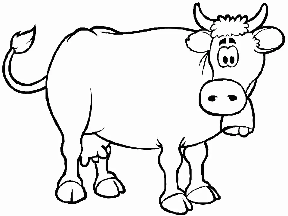 Desenhos de Cow Para Colorir 25