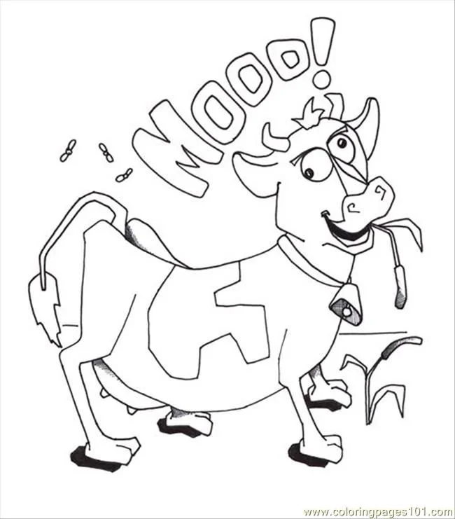 Desenhos de Cow Para Colorir 26
