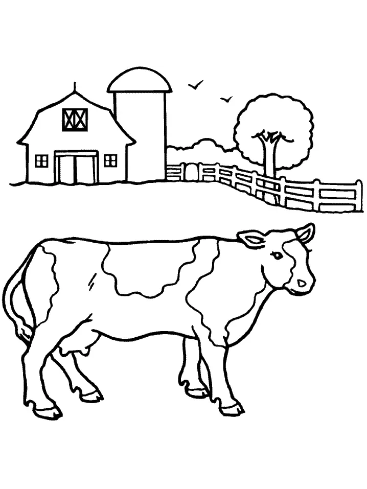 Desenhos de Cow Para Colorir 30