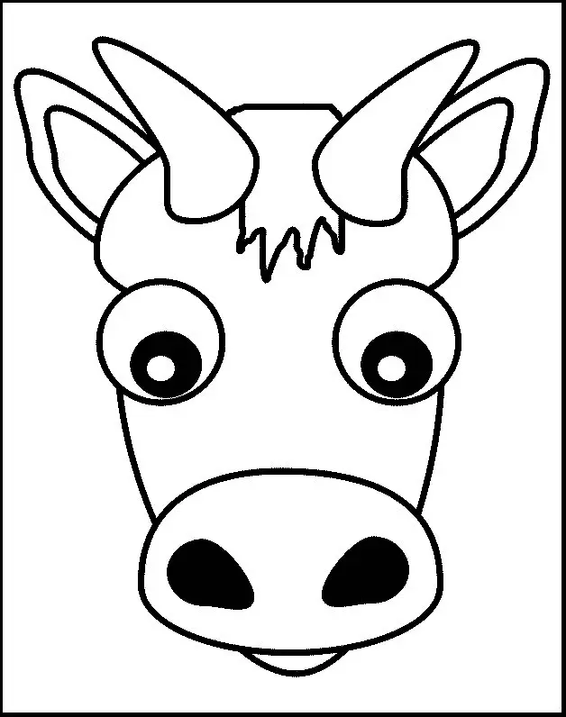 Desenhos de Cow Para Colorir 43